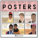 Influential People Posters | Notable Leaders Quotes | Set 