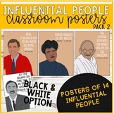 Influential People Classroom Posters (Pack 2)