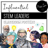 Influential STEM Leaders Poster Set  |  Inspiring & Motiva