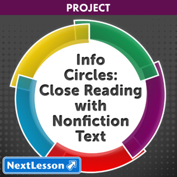 Preview of Info Circles: Close Reading with Nonfiction - Projects & PBL