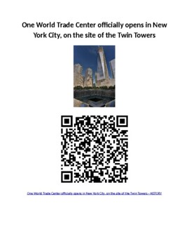 Preview of Info Reading Text - One World Trade Center Digital