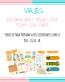 Infografías viajes: vocabulario, rol plays, cultura