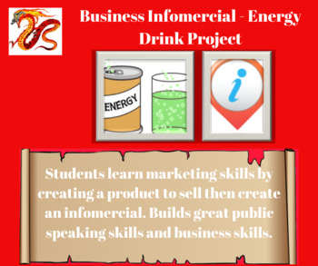 Preview of Business Infomercial - Energy Drink Project Activity