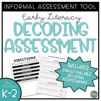 Preview of Phonics Assessment | Decoding Skills