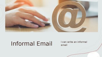 Preview of Informal Email