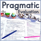 Informal Pragmatic Assessment | Pragmatic Language Checklist