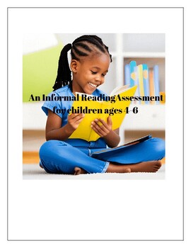 Preview of Informal Reading Assessment for Children Ages 4-6
