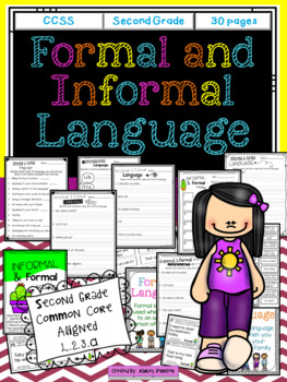 Preview of Informal and Formal Language