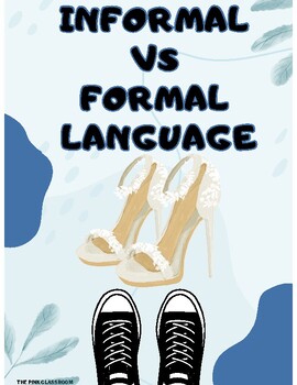 Preview of Informal vs Formal Language Middle School ELA Grammar