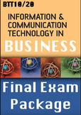 Information & Communication Technology in Business - Final