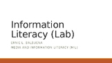 Information Literacy (Lab)