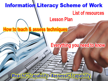 Preview of Information Literacy Scheme of Work