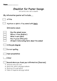 Information Report Animal Study Checklist and marking Rubric