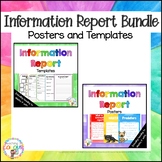 Information Report BUNDLE with Posters and Templates