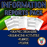 Information Report Writing Sequencing  Activity, Graphic O