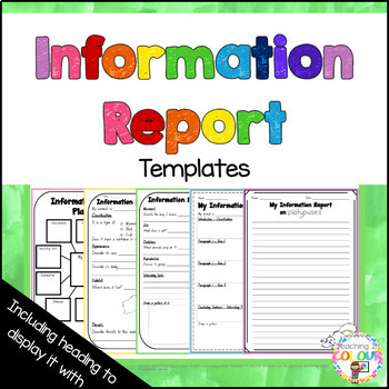 Preview of Information Report Text Templates and Scaffolds for Australian Animals