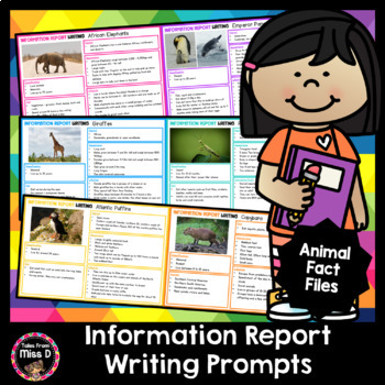 Preview of Information Report Writing Prompts