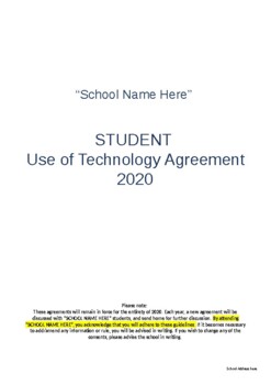 Preview of Information Technology Agreement (Primary School)