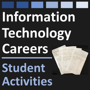 Preview of Information Technology Careers Activities