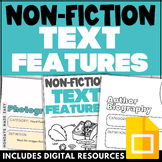 Information Text Features Anchor Chart - Nonfiction Text F