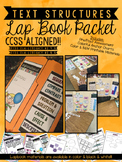 Informational Text Structures Lapbook w Pre / Post Test & 
