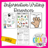 Information Writing Resources, Anchor Charts, Graphic Orga