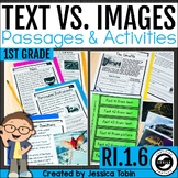 Nonfiction Text Images Comprehension, RI.1.6 1st Grade Rea