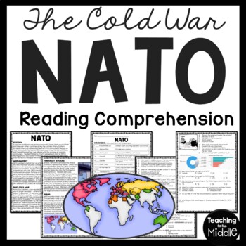 Preview of NATO Reading Comprehension Worksheet and DBQ World Organizations