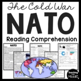 NATO Reading Comprehension Worksheet and DBQ World Organizations