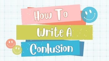 Preview of Informational Conclusion Adventures: A Kid's Guide to Writing Exciting Endings