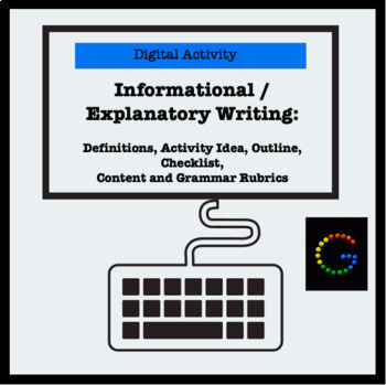 Informational Essay Template by Goodies by Gizmo TPT