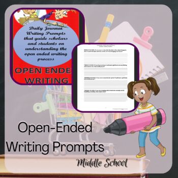 Preview of Informative Writing Prompts for Middle School