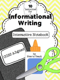 Informational Interactive Writer's Notebook Activities {CC