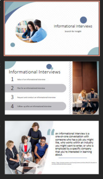 interview presentation questions career informational powerpoint subject