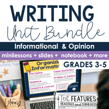 Preview of Informational & Opinion Writing Bundle