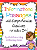 Reading Test Prep 3 (Grades 2-4)