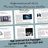 Informational Passages with Mixed Comprehension Skills-Set 1 & 2