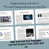 Informational Passages with mixed comprehension skills-Set 1