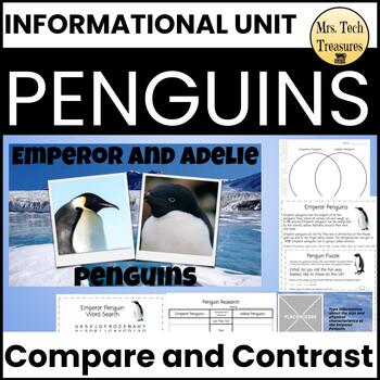 Preview of Informational Penguins Unit