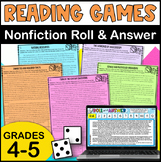 Informational Reading Centers (4th & 5th Grade) - with Dig