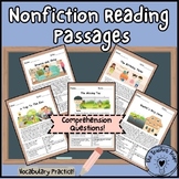 Informational Reading Passages | Multiple Choice | Vocabul
