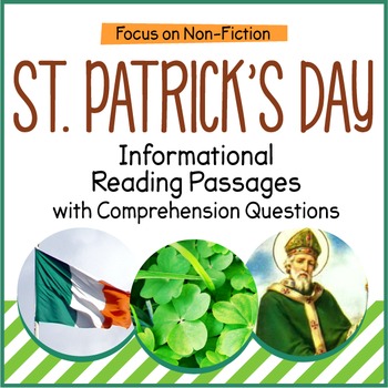 Preview of St. Patrick's Day Reading Comprehension Passages