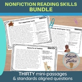 5th Grade ELA Test Prep Informational Reading Skills Compr