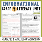 Informational Reading & Writing Workshop Lessons & Mentor 