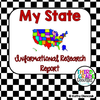 Preview of Informational Research Report -- My State