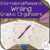 Informational/Research Writing Graphic Organizers Bundle!