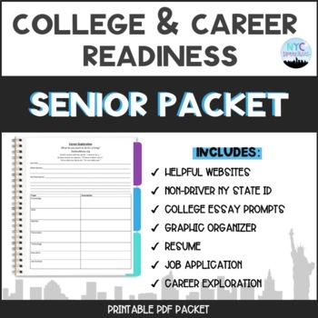 Preview of Informational College and Career Readiness Packet
