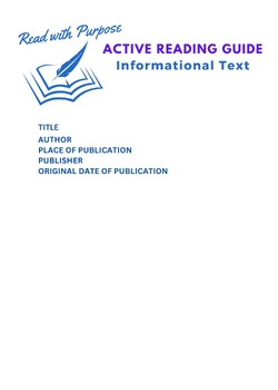 Preview of Note-Taking Guide for Informational Text