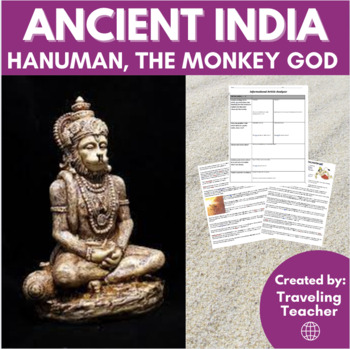 Preview of Informational Text Article: India Today, Hanuman the Monkey God Reading Passages