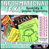 Informational Text Booklet and Graphic Organizers